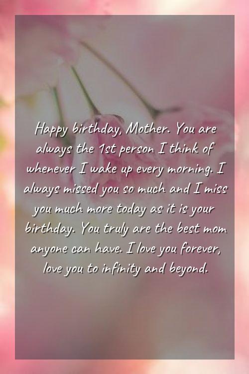 happy birthdaymom images with quotes